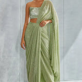 Fox Tail Drape Saree Namrata Joshipura