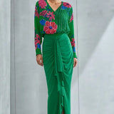 Zinnia Drape Skirt Set Namrata Joshipura