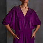 Trinket Overlap Jumpsuit Namrata Joshipura