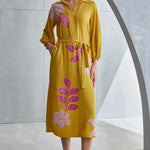 Wild Violet Collar Dress Namrata Joshipura