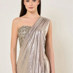 Amara Corset Blouse With Drape Saree Namrata Joshipura Online