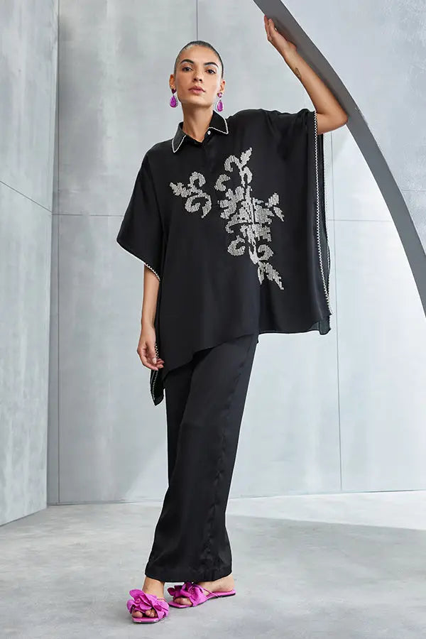 Moon Flower Kaftan Set Namrata Joshipura