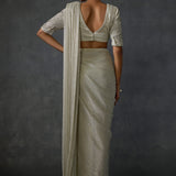 Peizuli Metalic Draped Saree Namrata Joshipura Online