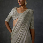 Peizuli Metalic Draped Saree Namrata Joshipura Online
