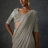 Peizuli Metalic Draped Saree Namrata Joshipura Online