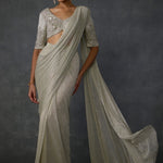 Peizuli Metalic Draped Saree Namrata Joshipura Online
