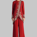 GOLDEN PETALS OVERLAP CO-ORD SET