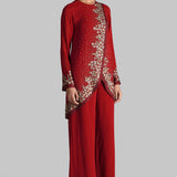 GOLDEN PETALS OVERLAP CO-ORD SET