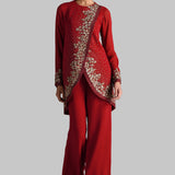 GOLDEN PETALS OVERLAP CO-ORD SET