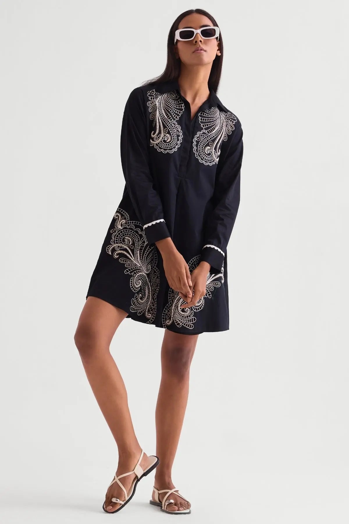 Marina Shirt Dress Namrata Joshipura Online