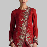GOLDEN PETALS OVERLAP CO-ORD SET