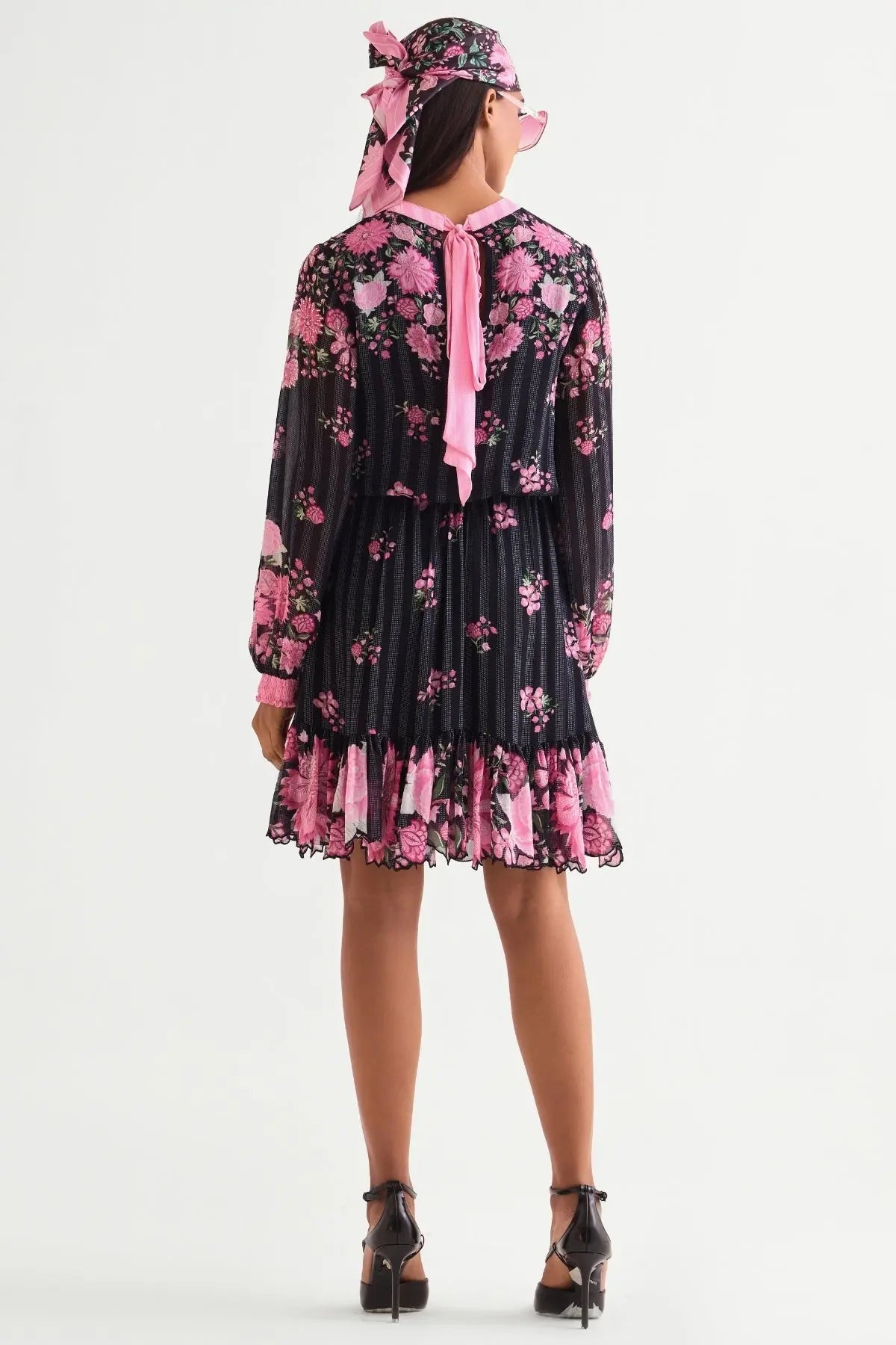 Floret Boho Back Tie Dress Namrata Joshipura Online