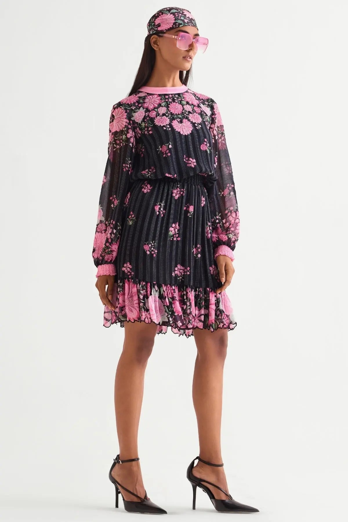 Floret Boho Back Tie Dress Namrata Joshipura Online