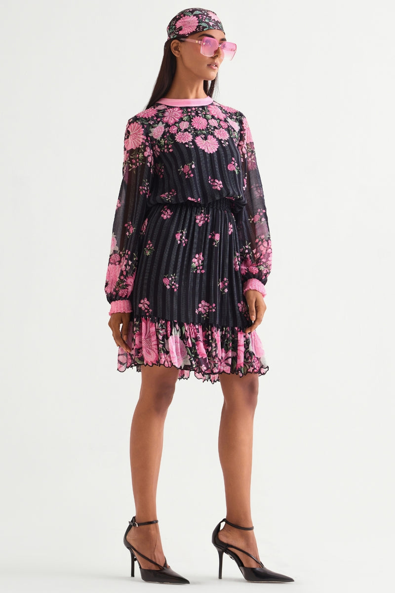 Floret Boho Back Tie Dress