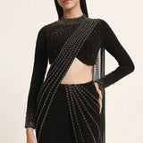 Silver Dust Saree With Blouse Namrata Joshipura Online