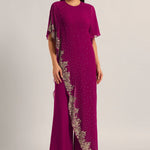 AMARA INTRICATE FRONT FLAP JUMPSUIT Namrata Joshipura Online