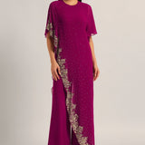 AMARA INTRICATE FRONT FLAP JUMPSUIT Namrata Joshipura Online