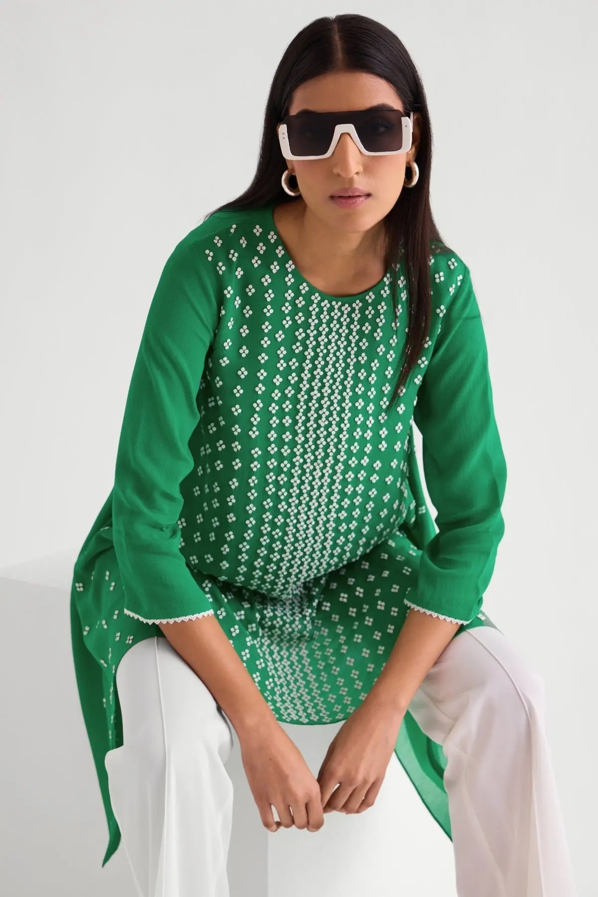 Mila Asymmetric Long Tunic Namrata Joshipura Online