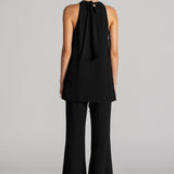 AUTUMN FERN HALTER NECK CO-ORDSET