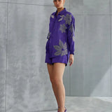 Wild Violet Boxy Shirt Namrata Joshipura