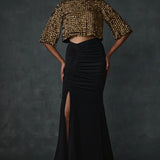 Bark Skirt And Jacket Set Namrata Joshipura Online