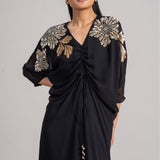 COSMIC KATNIS DRAWSTRING DRESS