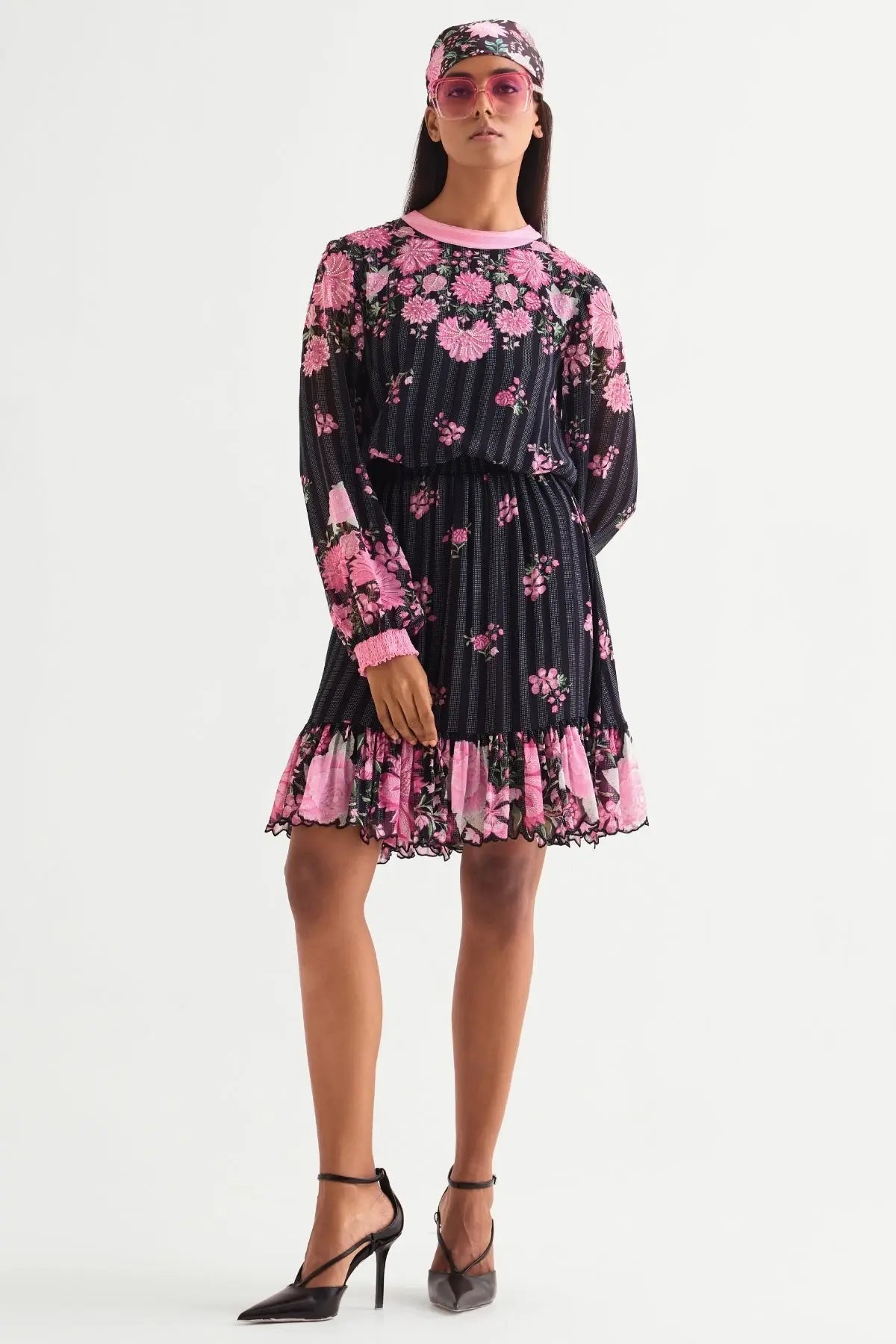 Floret Boho Back Tie Dress Namrata Joshipura Online