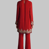 GOLDEN PETALS OVERLAP CO-ORD SET