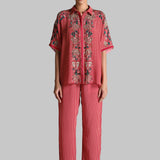 FLOREALE BACK TIE PRINTED CO-ORD SET