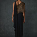 Akari Fringe Draped Saree Namrata Joshipura Online