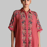 FLOREALE BACK TIE PRINTED CO-ORD SET