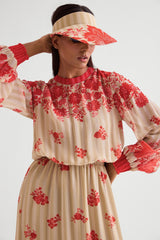 Floret Long Boho Dress