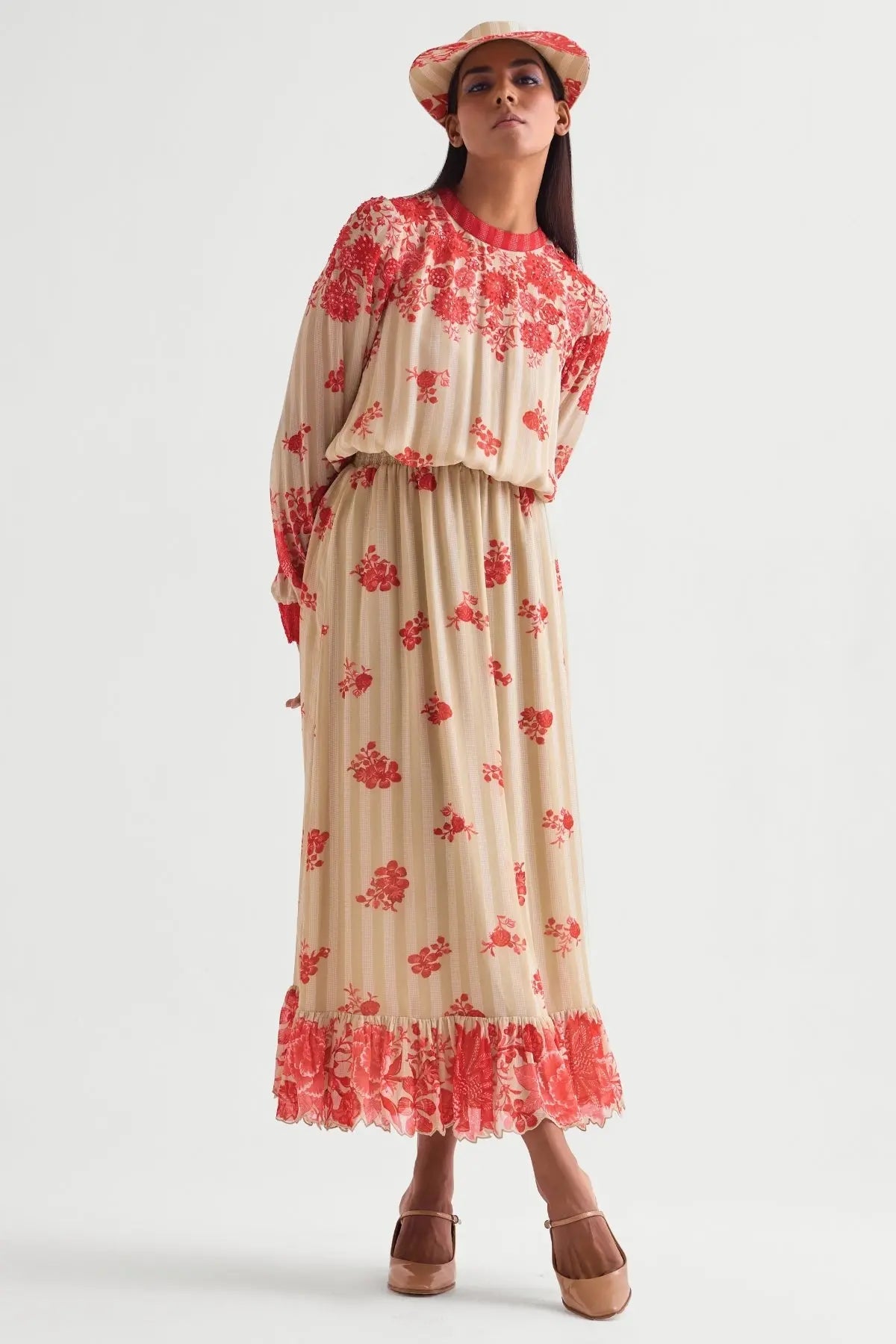 Floret Long Boho Dress Namrata Joshipura Online
