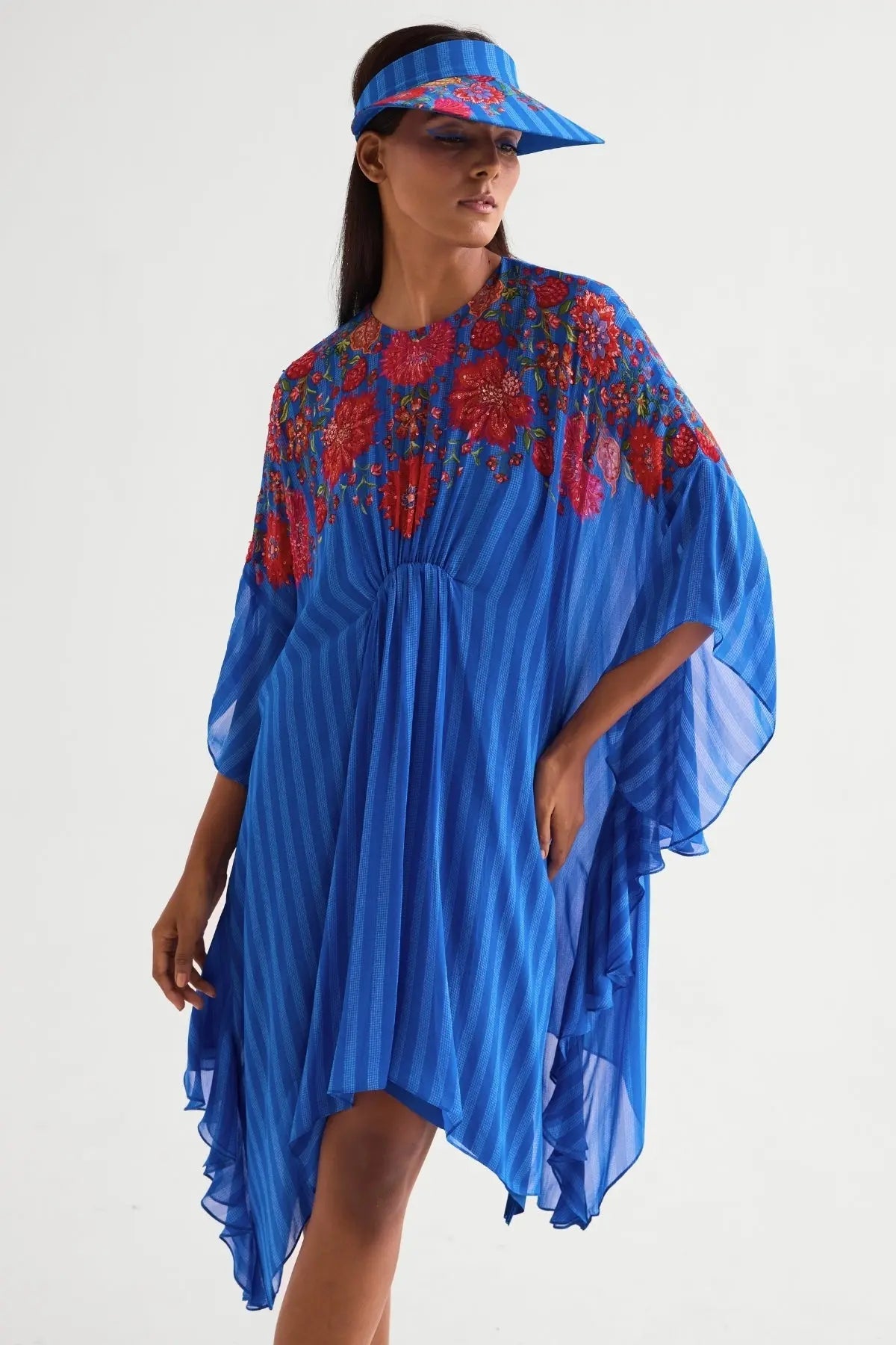 Floret Side Frill Dress Namrata Joshipura Online