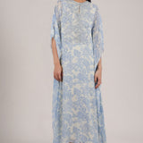 PEARL METEOR PRINTED LONG KAFTAN