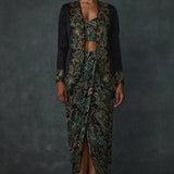 Paisley Jacket And Skirt Set Namrata Joshipura Online