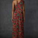 Fern Paisley One Offshoulder Jumpsuit Namrata Joshipura Online