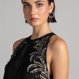 AUTUMN FERN HALTER NECK CO-ORDSET