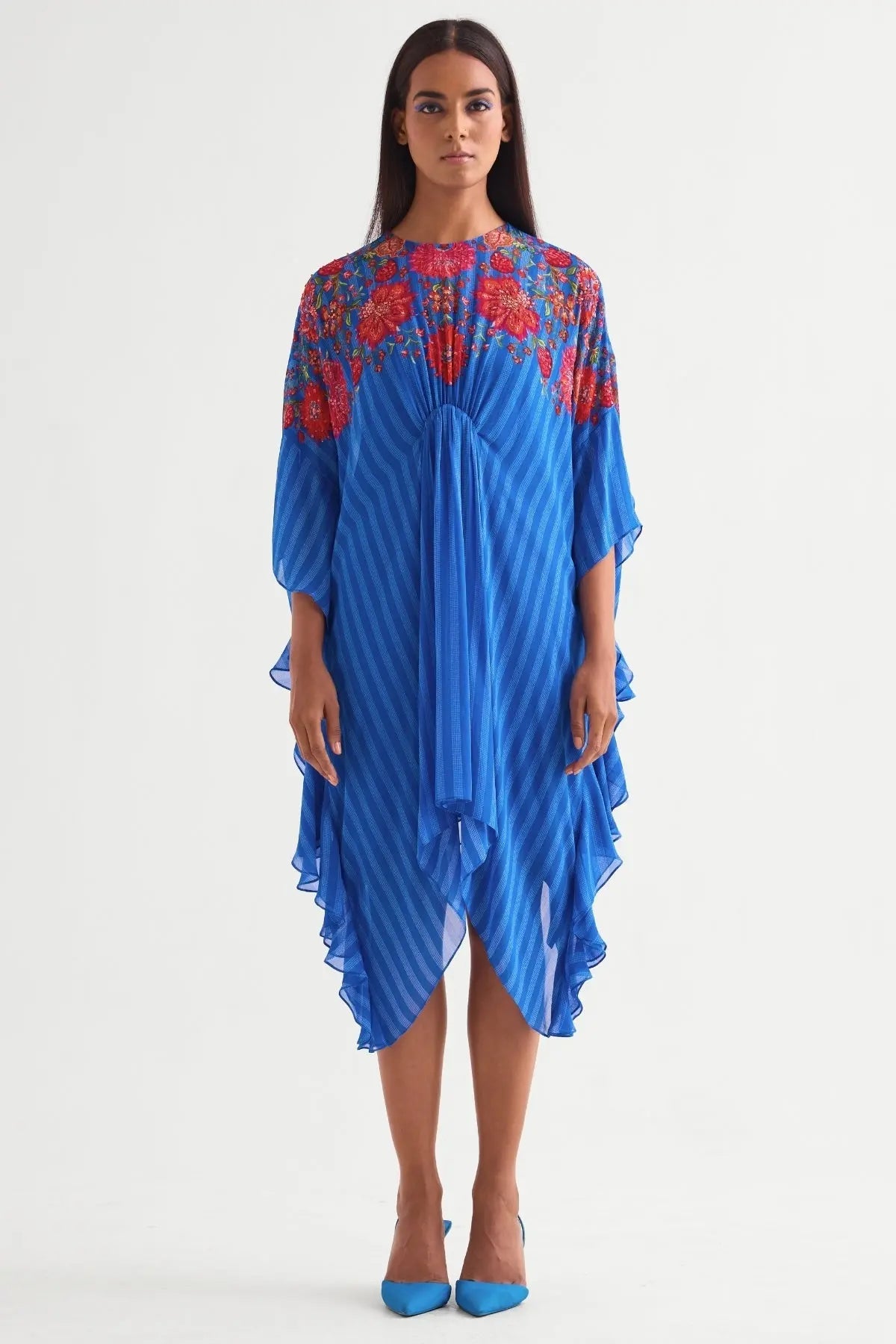 Floret Side Frill Dress Namrata Joshipura Online