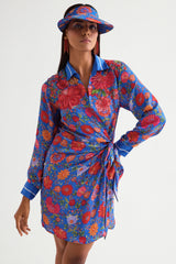 Floret Wrap Dress