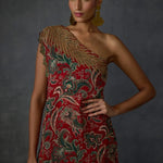 Fern Paisley One Offshoulder Jumpsuit Namrata Joshipura Online
