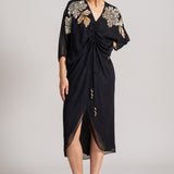 COSMIC KATNIS DRAWSTRING DRESS