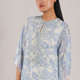 PEARL METEOR PRINTED LONG KAFTAN