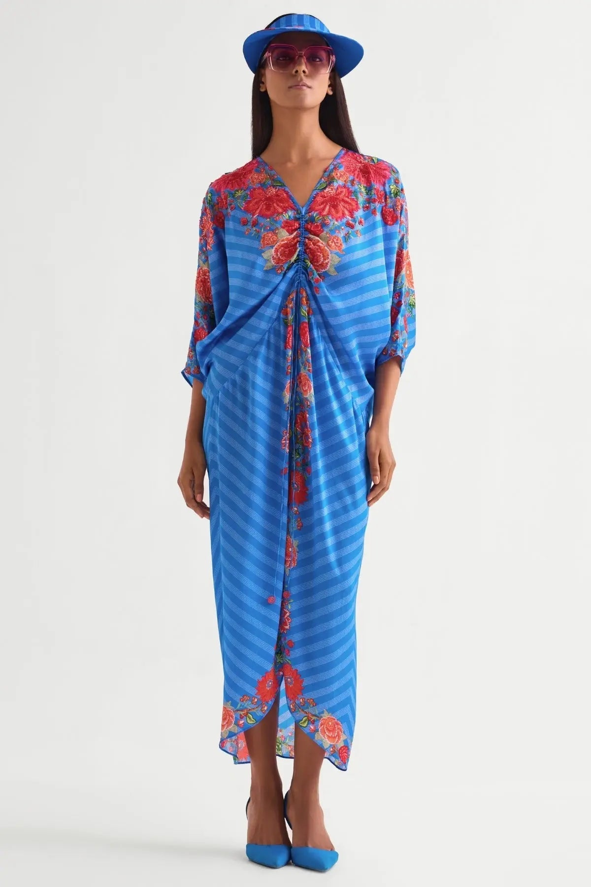 Floret Drawstring Dress Namrata Joshipura Online