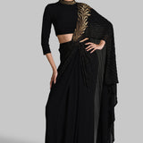 CORDELIA CLASSIC DRAPED SAREE WITH BLOUSE
