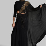 CORDELIA CLASSIC DRAPED SAREE WITH BLOUSE