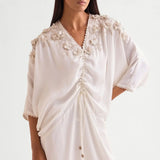 Scrunchy Drawstring Dress Namrata Joshipura Online