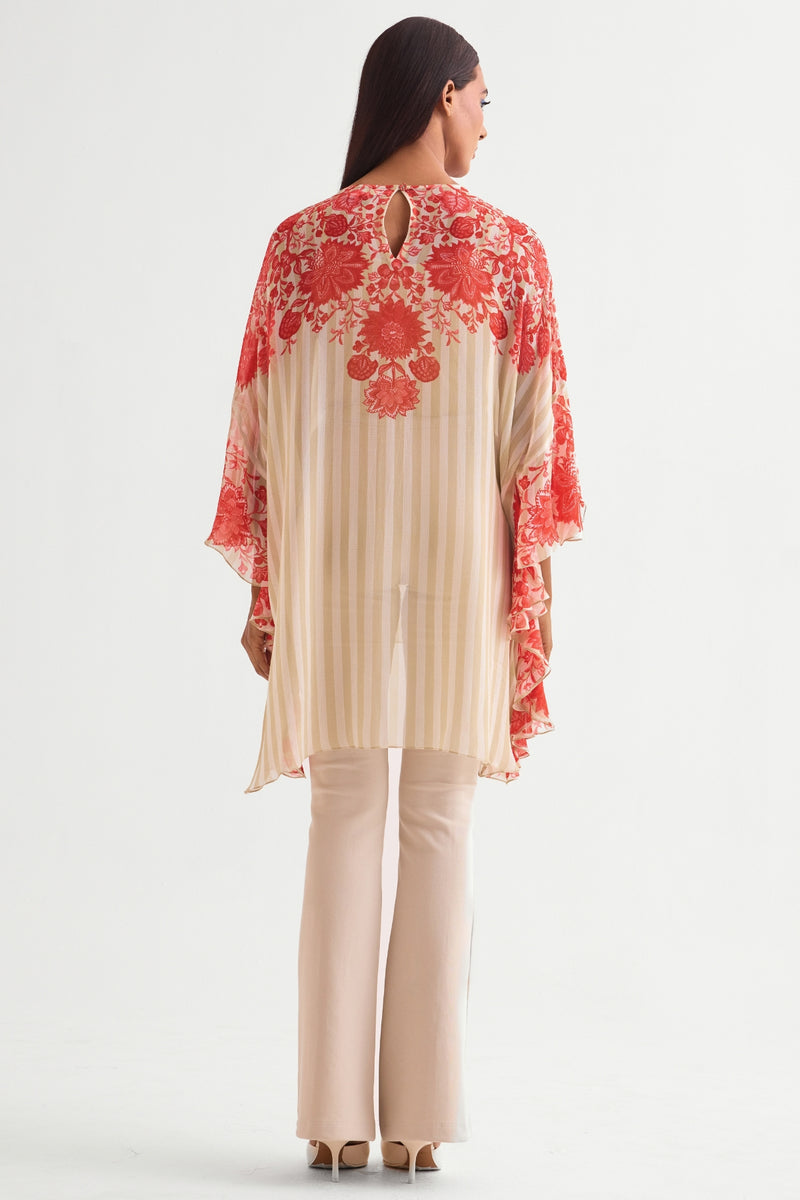 Floret Side Frill Tunic