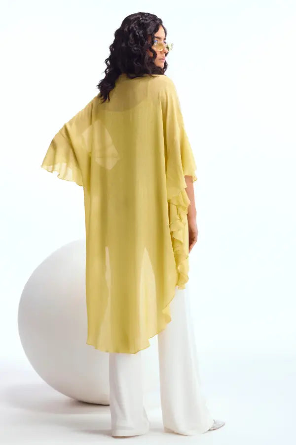 Metallic Pearl Kaftan Tunic Namrata Joshipura