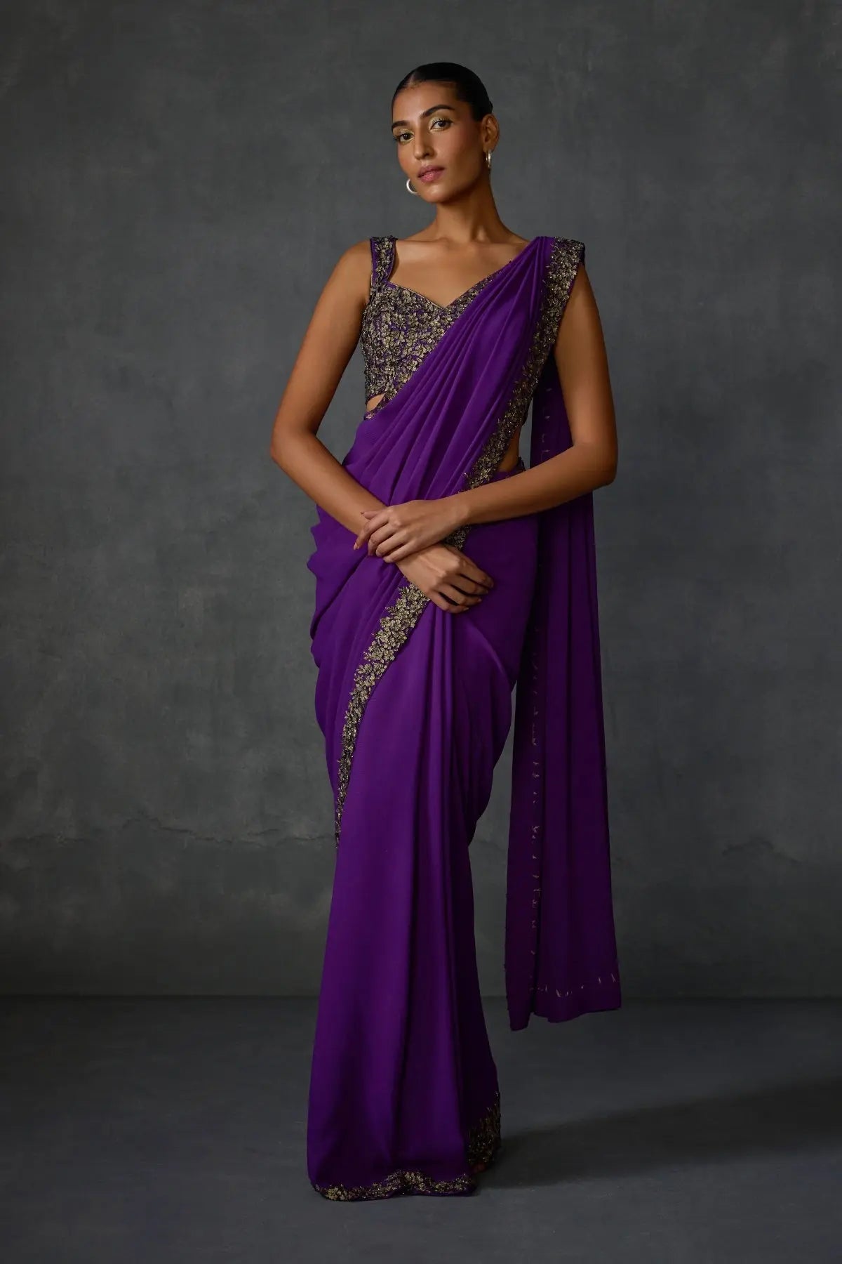 Blossom Draped Saree Namrata Joshipura Online